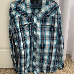 Mark echo xxl button down